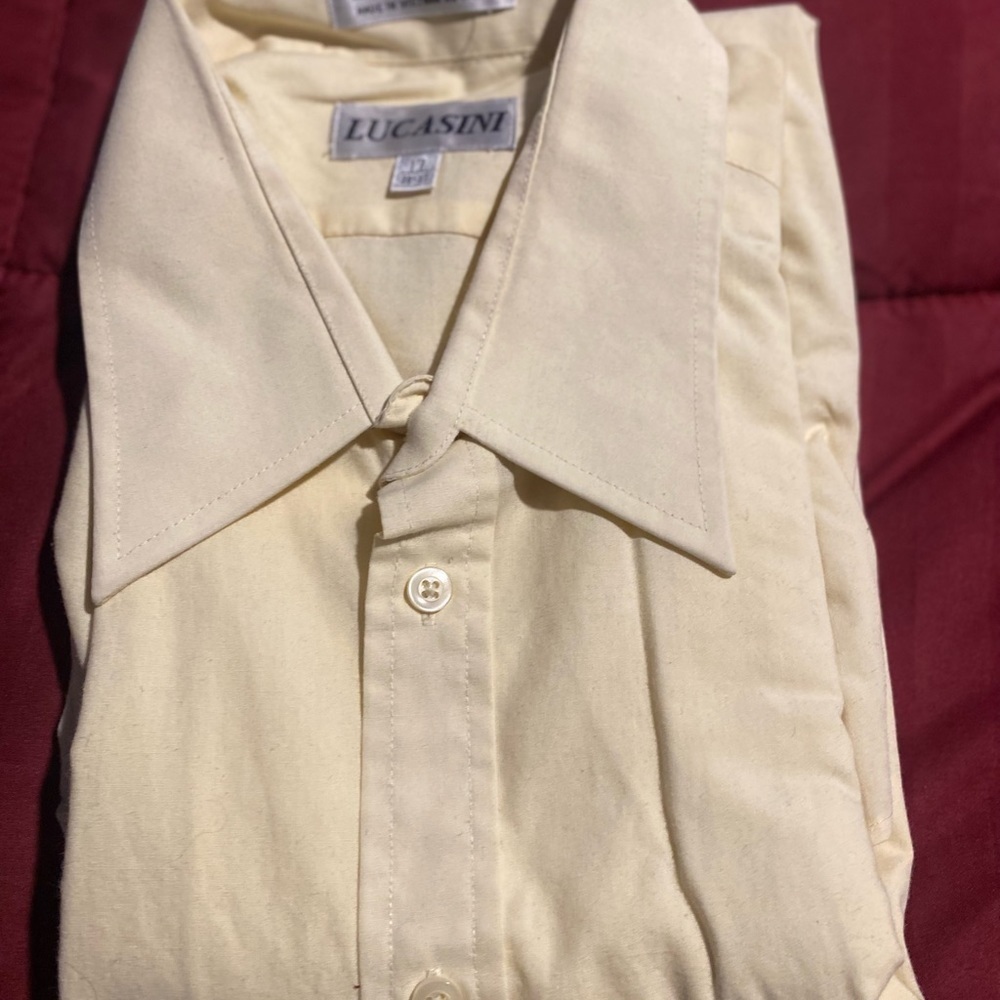 Long sleeve button down dress shirt